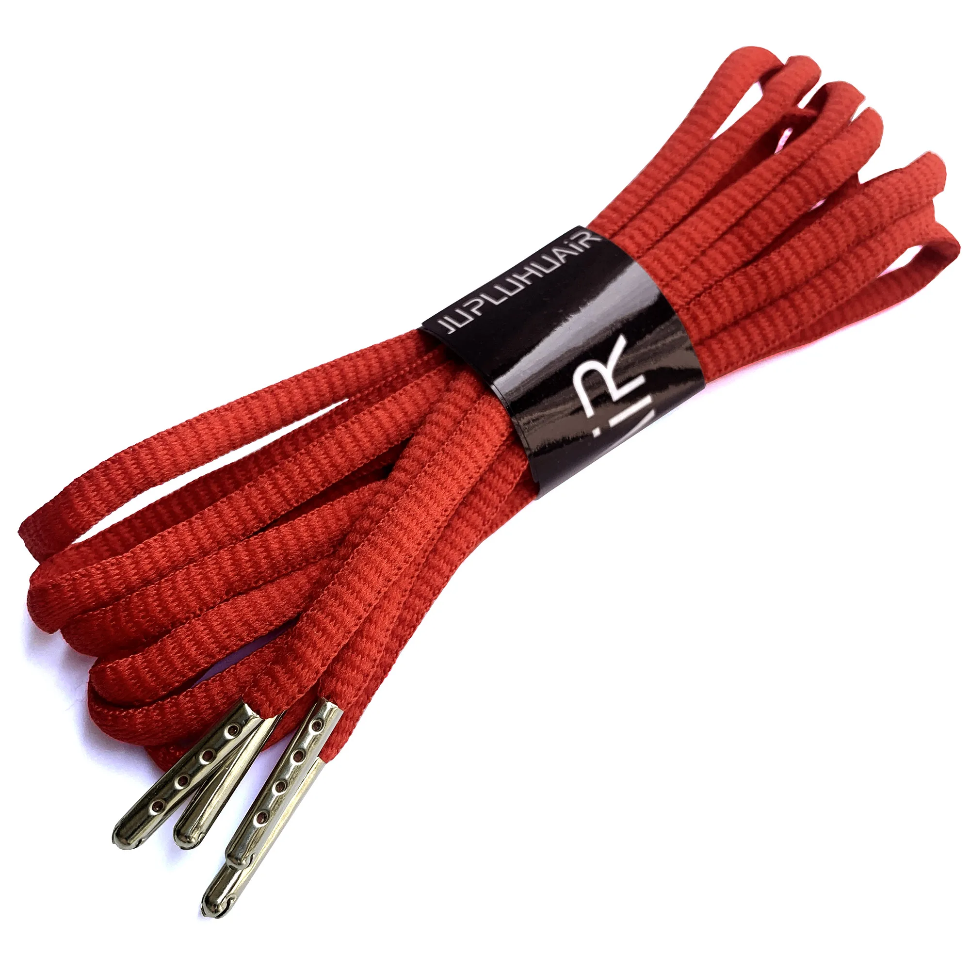 

3 Pairs Oval Shoe Laces Polyester with Metal Tips for All Shoes Sneaker Boots Half Round Shoelaces