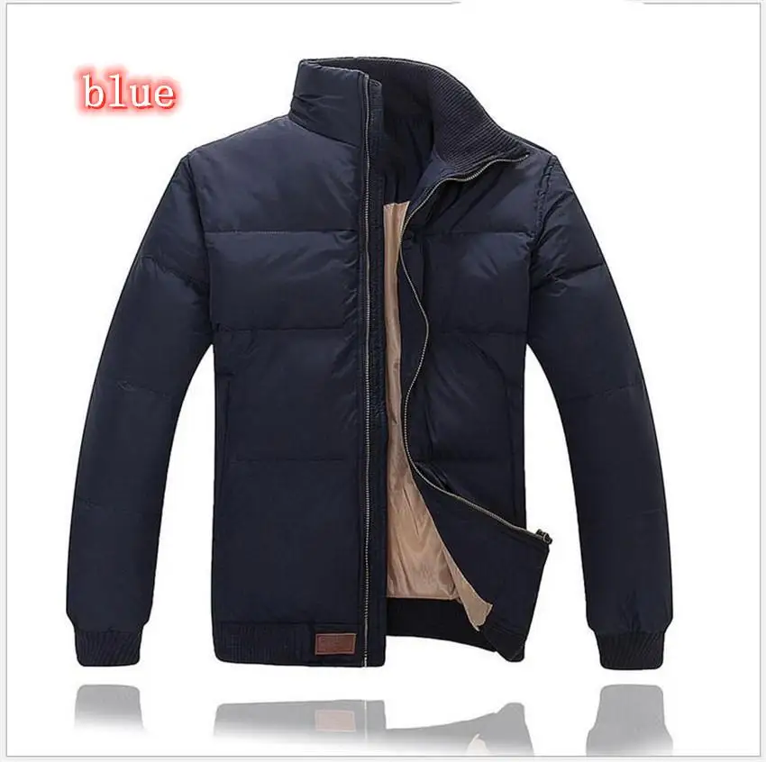 

USA POLO men's down jacket Winter new flag POLO stand collar warm thick business casual Paul down jacket men's tide