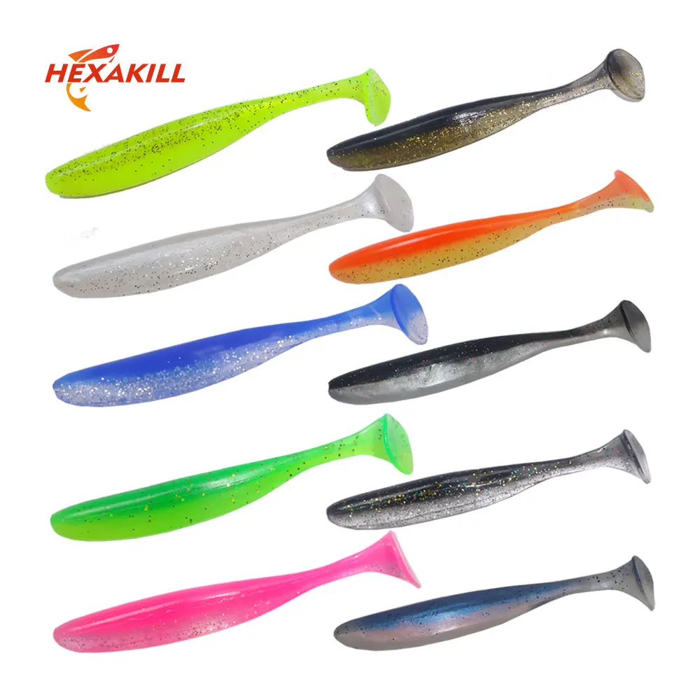 Hexakill  soft lure 5cm/7cm/9cm/12cm rubber Fishing lure Shad Swimbaits Silicone bait soft Bait lure For perch pike