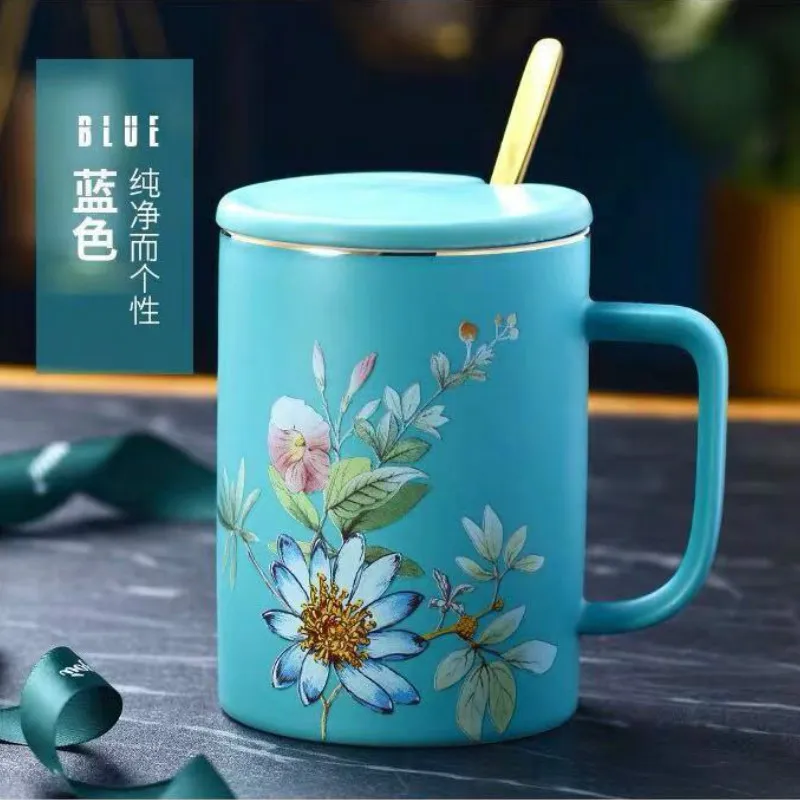 2020 креативная Персонализированная цветок Язык чашки Керамика Milk кафе кружка с