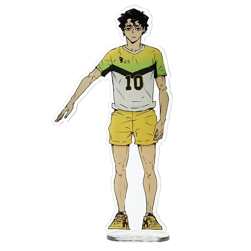 Аниме Haikyuu Hinata Kageyama Tsukishima Sugawara семейная фототабличка держатель Topper | Канцтовары