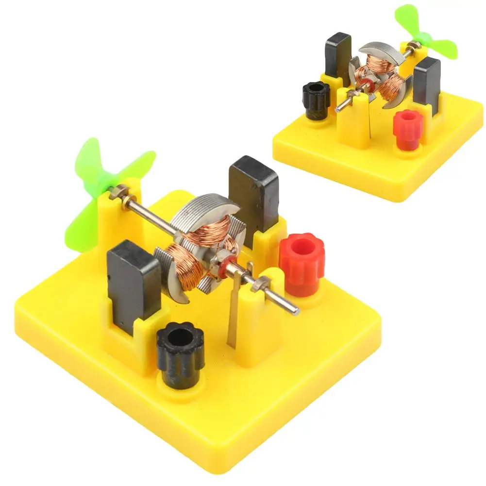 Новая маленькая модель двигателя прямого тока с вентилятором физическая схема