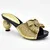 Gold shoes only Новое поступление, итальянские вечерние туфли и сумочка в комплекте для женщин, роскошная дизайнерская обувь для женщин, женские вечерние туфли-лодочки в нигерийском стиле с сумочкой - Цвет: Gold shoes only