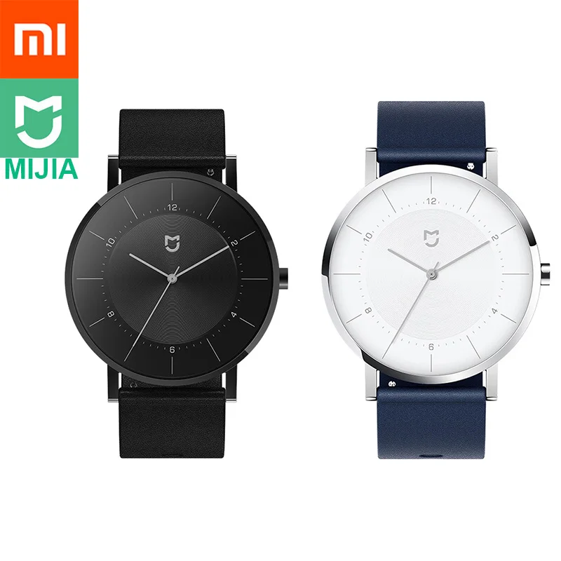 Кварцевые часы Xiaomi Mijia Классическое Издание водонепроницаемые 3ATM с CD рисунком