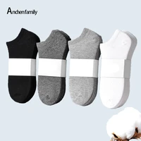 10 pairs simplicity solid color boat comfortable cotton ankle casual socks women breathable sports breathable socks wholesale