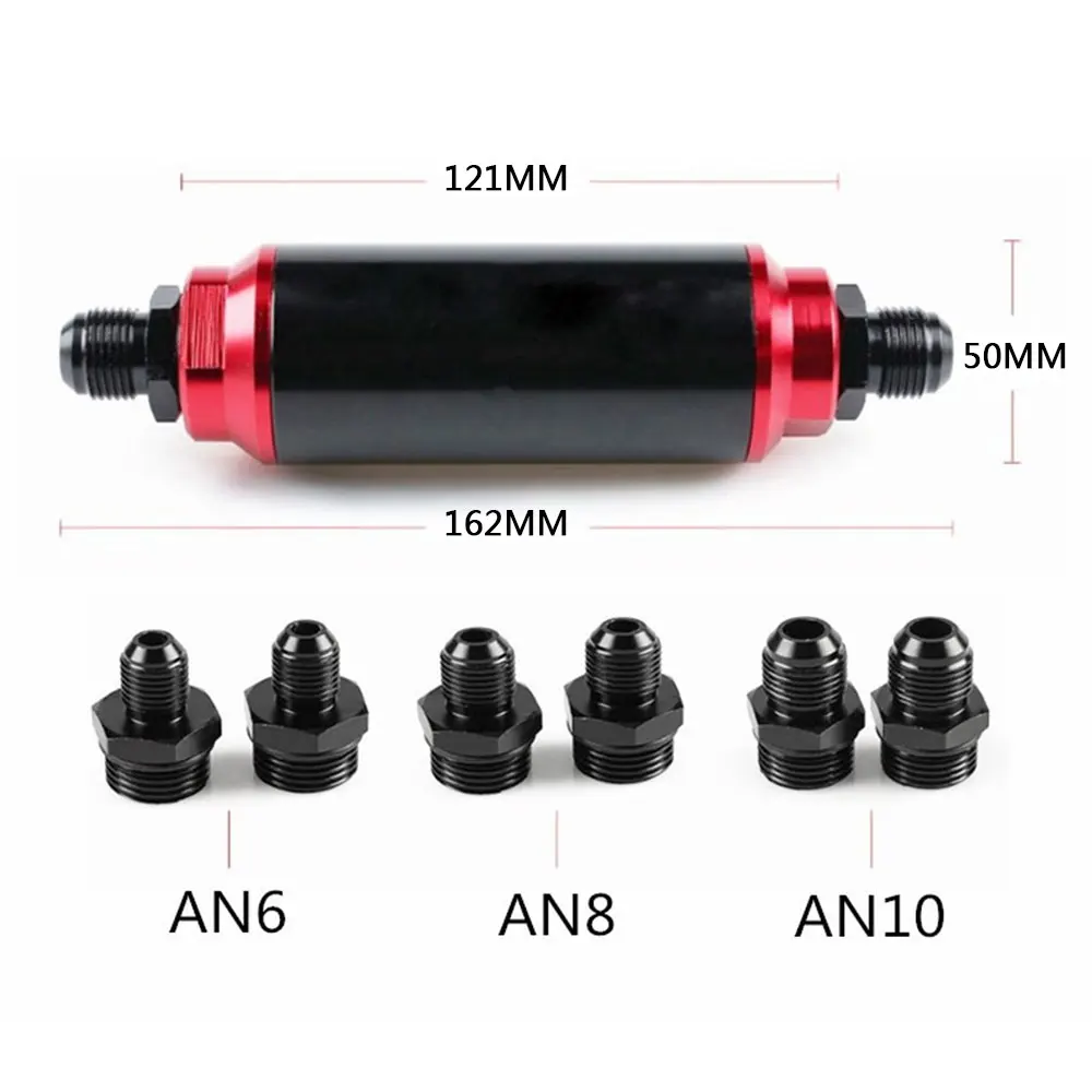 Гоночный топливный фильтр адаптер топливного фильтра модный линейный установка