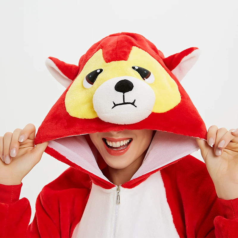 Пижама комбинезон Женская фланелевая в виде единорога| |