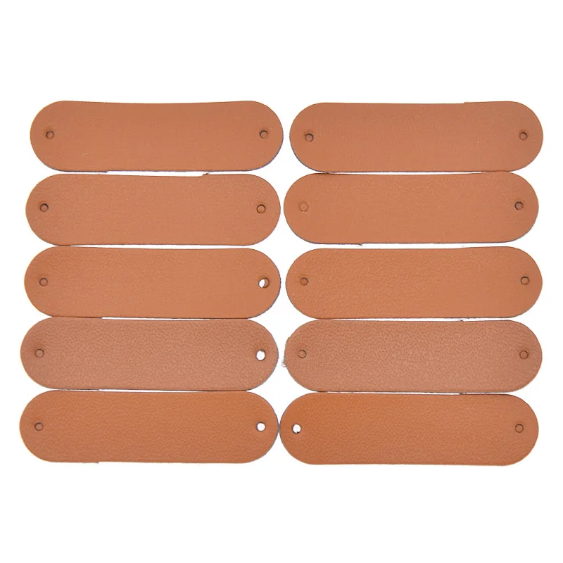 50 шт./лот сделай сам чистые аксессуары для одежды квилтинга кожаные этикетки