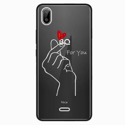 Для BQ 6045L милый чехол волк Силиконовые ТПУ чехлы для 6045 l кот животное оболочка