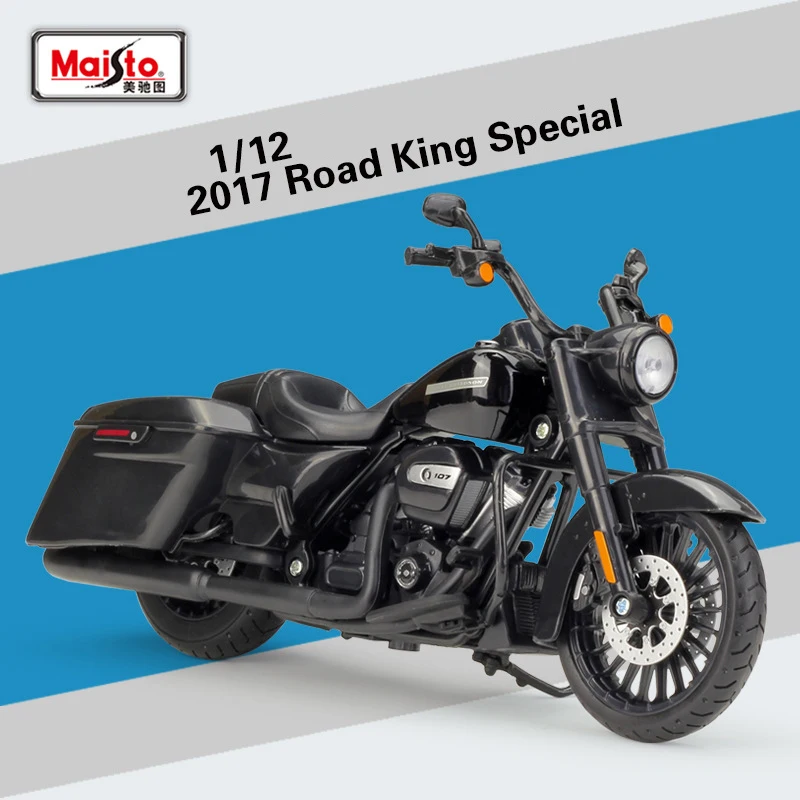 1:12 Road King специальная модель автомобиля Maisto металлическая литая модель спортивного гоночного мотоцикла модель мотоцикла для коллекционных