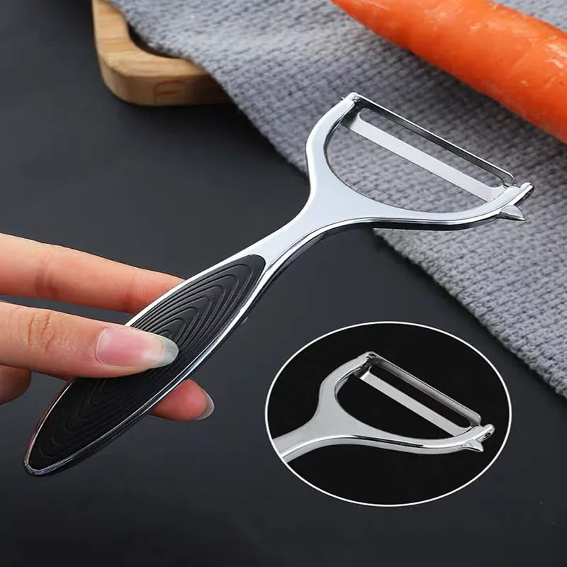 

Kitchen Accessories Stainless Steel Vegetable Peeler Citrus Fruit Peeler for Orange Lemon Cocktails - Carrot and Potato Peeler