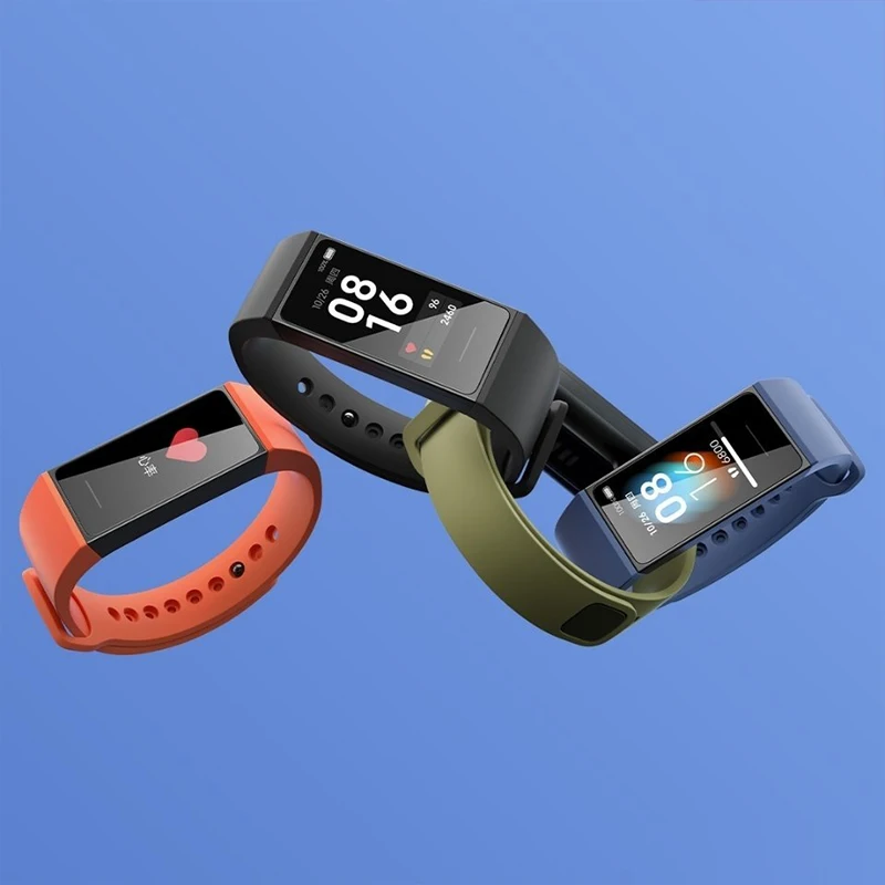 (499₽ 125₽ code : RUMS125 ) Английская версия Xiaomi Mi Band 4 C 4C Smartband фитнес трекер сердечного