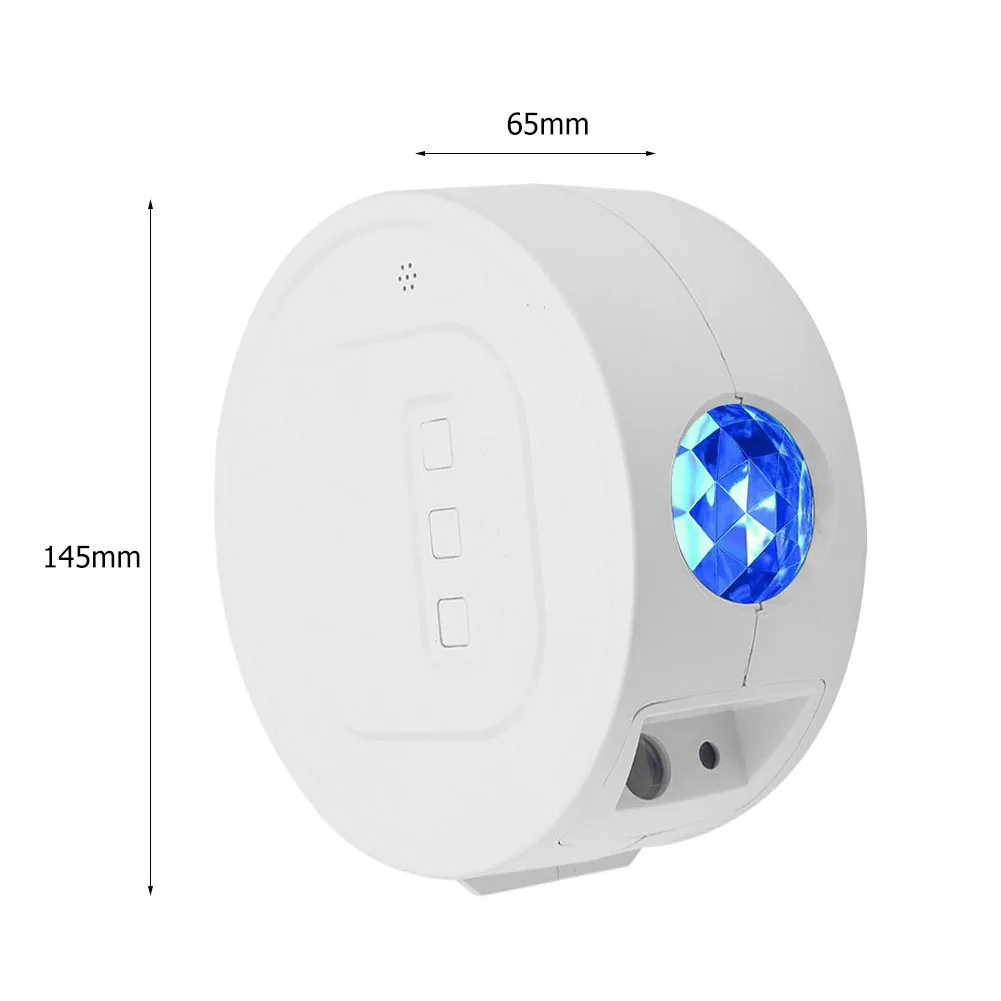 

Durable USB Powered Star Moon LED Projector Light Practical Multi-functional Kids Bedroom Remote Control Night Lamp
