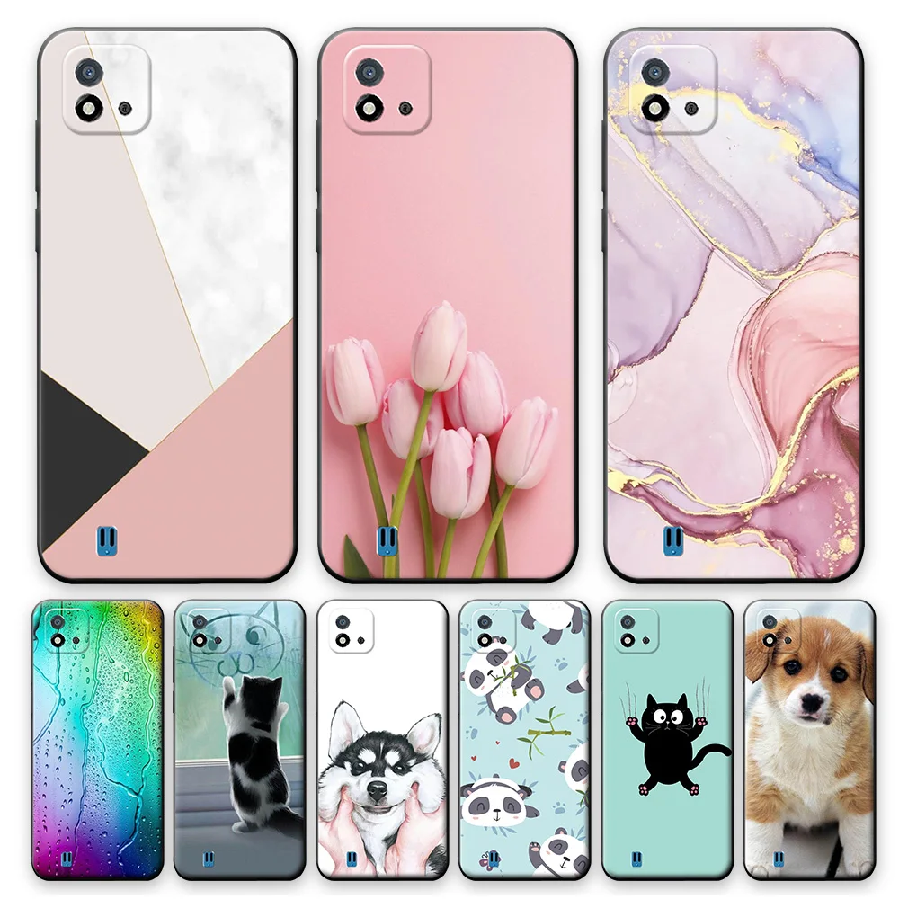 for realme c11 2021 case soft tpu back cover for oppo realme c11 silicone protective case for realme c11 2021 phone capa rmx3231 free global shipping