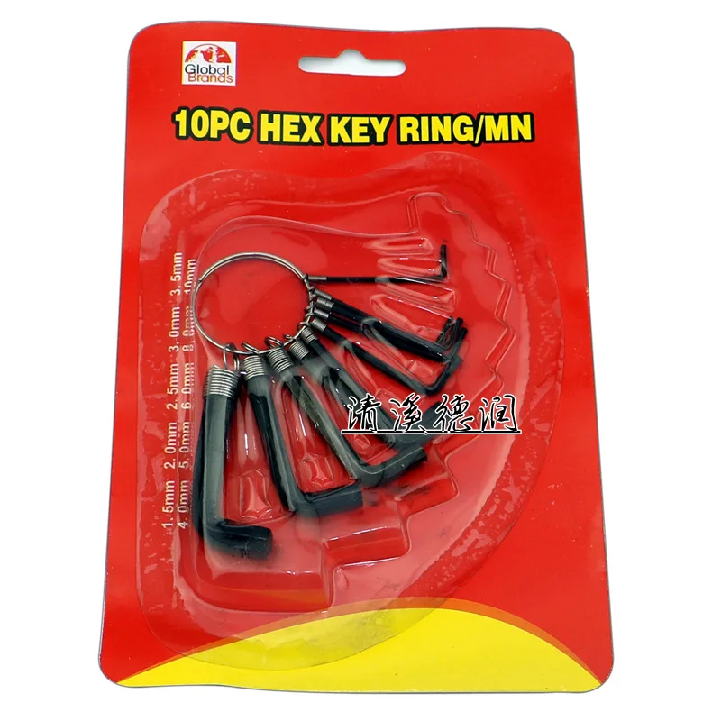 10 шт. шестигранный гаечный ключ комбинированный инструмент для велосипедов