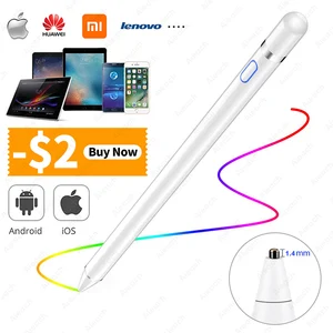 tablet touch pencil for stylus apple ipad pro 10 5 12 9 11 9 7 air 2 3 mini 5 4 smart active pen for stylus huawei xiaomi lenovo free global shipping