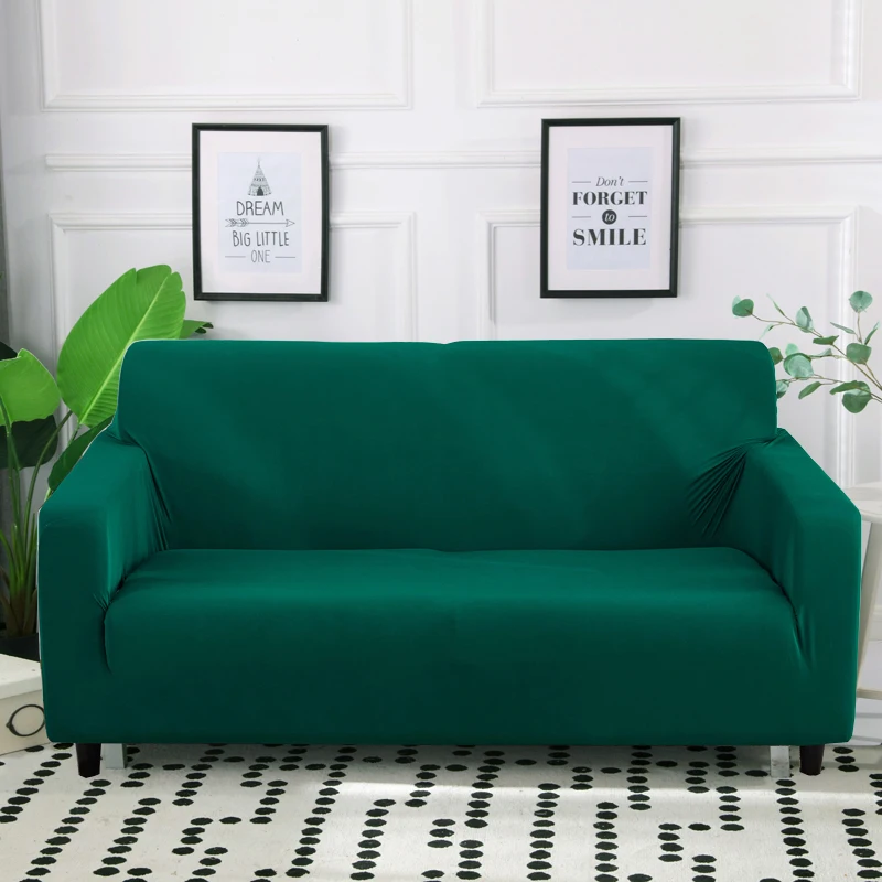 

MKZOOM сплошной Одноцветный крашеный чехол для дивана из эластичного спандекса, чехлы для диванов гостиная раздел дивана эластичный Чехол Див...