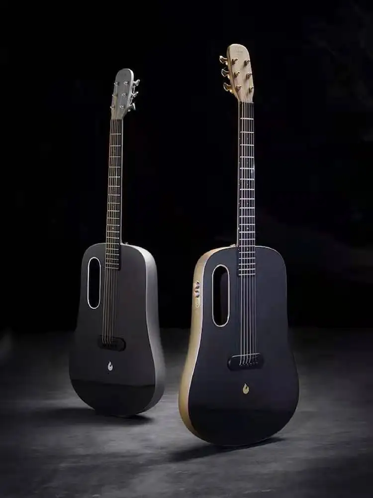 41 дюймовая гитара FreeBoost LAVA ME PRO из углеродного волокна с эффектами без подключения