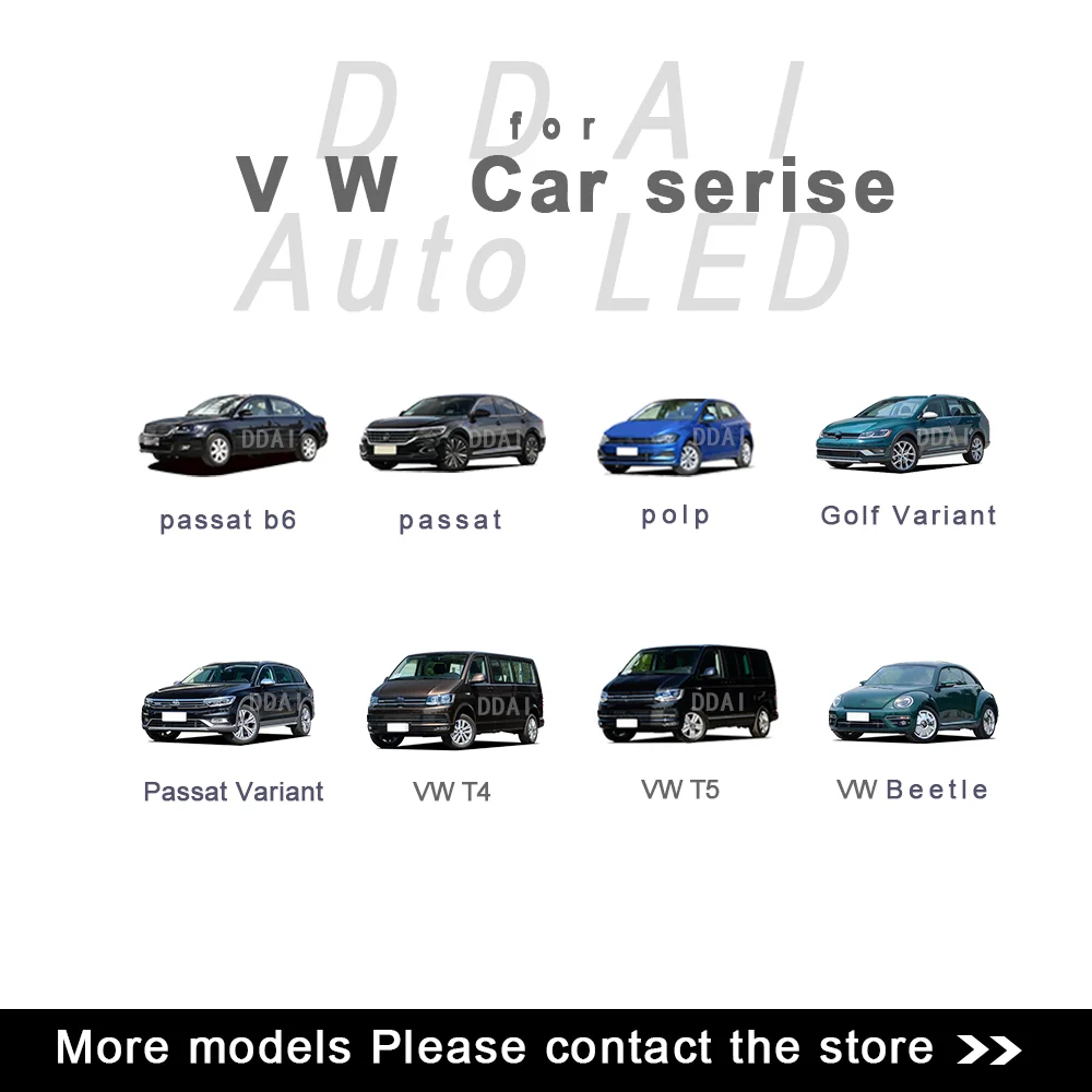 DDAI zes h7 led h1 h3 h4 h8 h11 hb4 автомобильный светильник для VW JETTA GOLF Sagita MAGOTAN Phaeton POLO canbus