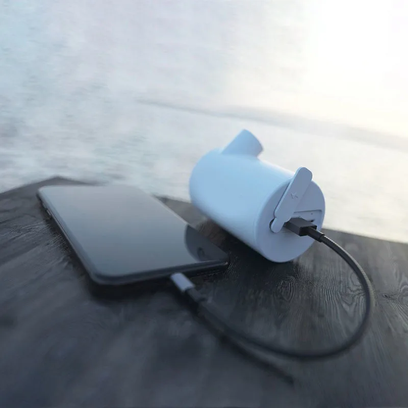 

3-in-1 Portable Mini Electric Inflator Outdoor Vacuum Food Storage Usb Rechargeable Waterproof Deflate Mattress Air Pump