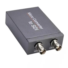 DC 5V 1080P HDMI-compatible to 2CH SDI Converter with 3G-SDI/HD-SDI Broadcast Adapter for Camera T3LB