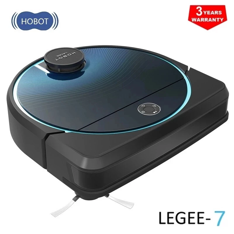 

hobot legee 7 robot washing machine + vacuum cleaner 2 in 1 Control from the smartphone Automatic wet floor cleaning.