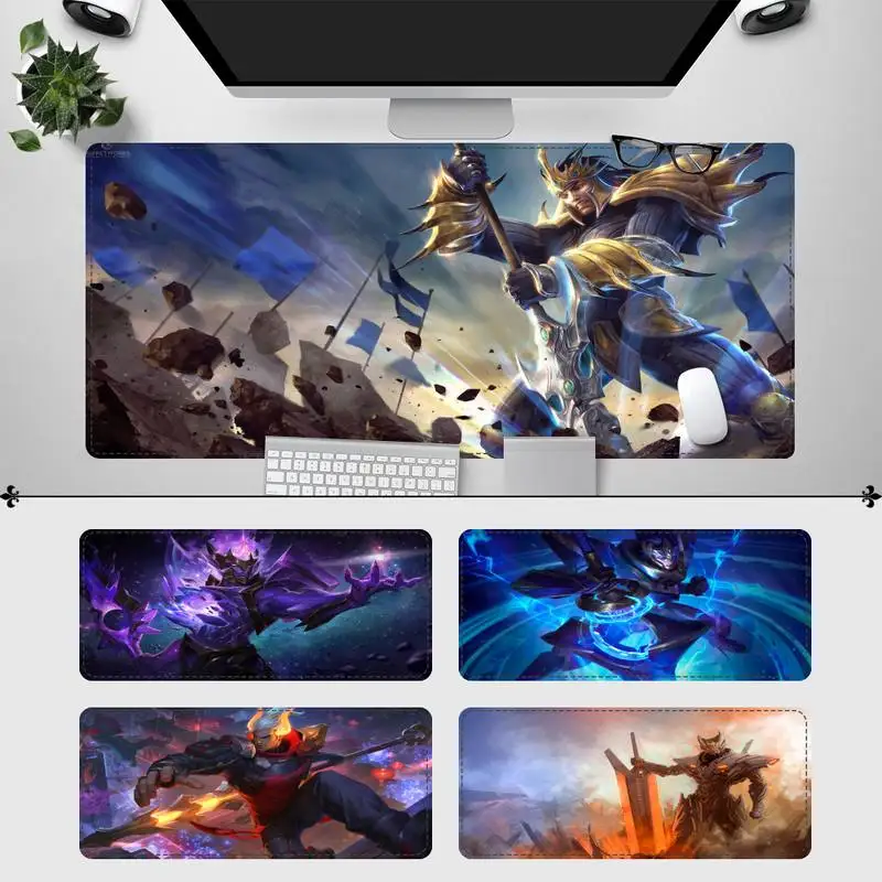 

Cartoon League of Legends Jarvan IV Gaming Mouse Pad PC Laptop Gamer Mousepad Antislip Mat Keyboard Desk Mat For Overwatch/CS GO