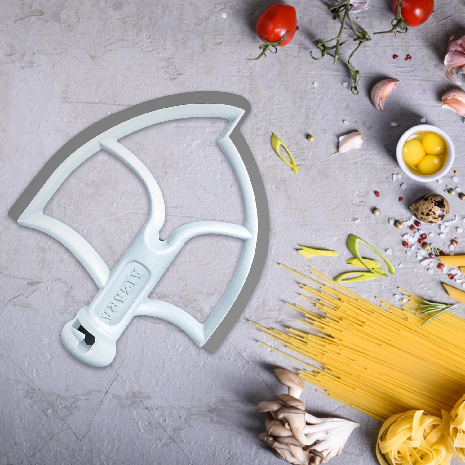 

6 Quart Kitchenaid Mixer Attachments, Flex Edge Beater Paddle with Scraper for 6 QT Bowl-lift Kitchenaid Stand Mixer,Mixer Acces