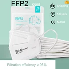 Маска для лица CE FFP2, многоразовая маска KN95 для рта FFP2MASK, пылезащитный респиратор Kn95Mask, сертифицированная маска FPP2