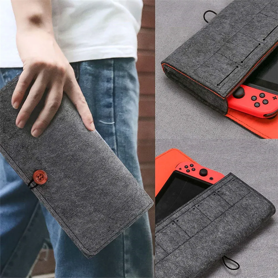 Защитный чехол для Nintendo mound nintendo Switch аксессуары switch ударопрочная войлочная