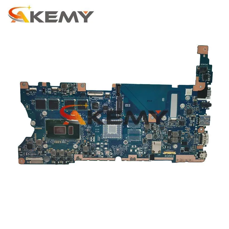 ux461un notebook mainboard with i5 8250u cpu 8gb ram for asus zenbook ux461un ux461u ux461f ux461fn laotop motherboard mainboard free global shipping