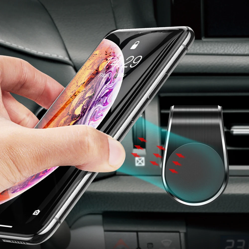 Air Vent Mount Stand Magnetic Car Phone Holder For VW Polo Passat B5 B6 CC GOLF 4 5 6 Bora Tiguan for Peugeot 307 206 308 407 | Автомобили