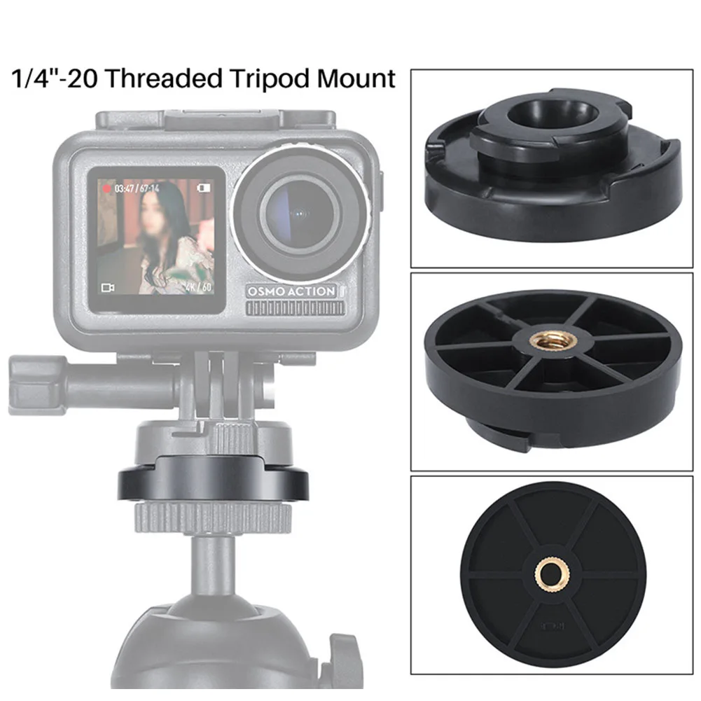 Спортивная камера 1/4 винта маленький штатив портативный прочный простое