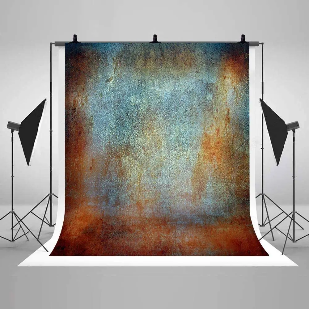 

MOCSICKA абстрактные фоны для фотографии винтажный коричневый синий ржавчина фото реквизит студия фон для фотографов