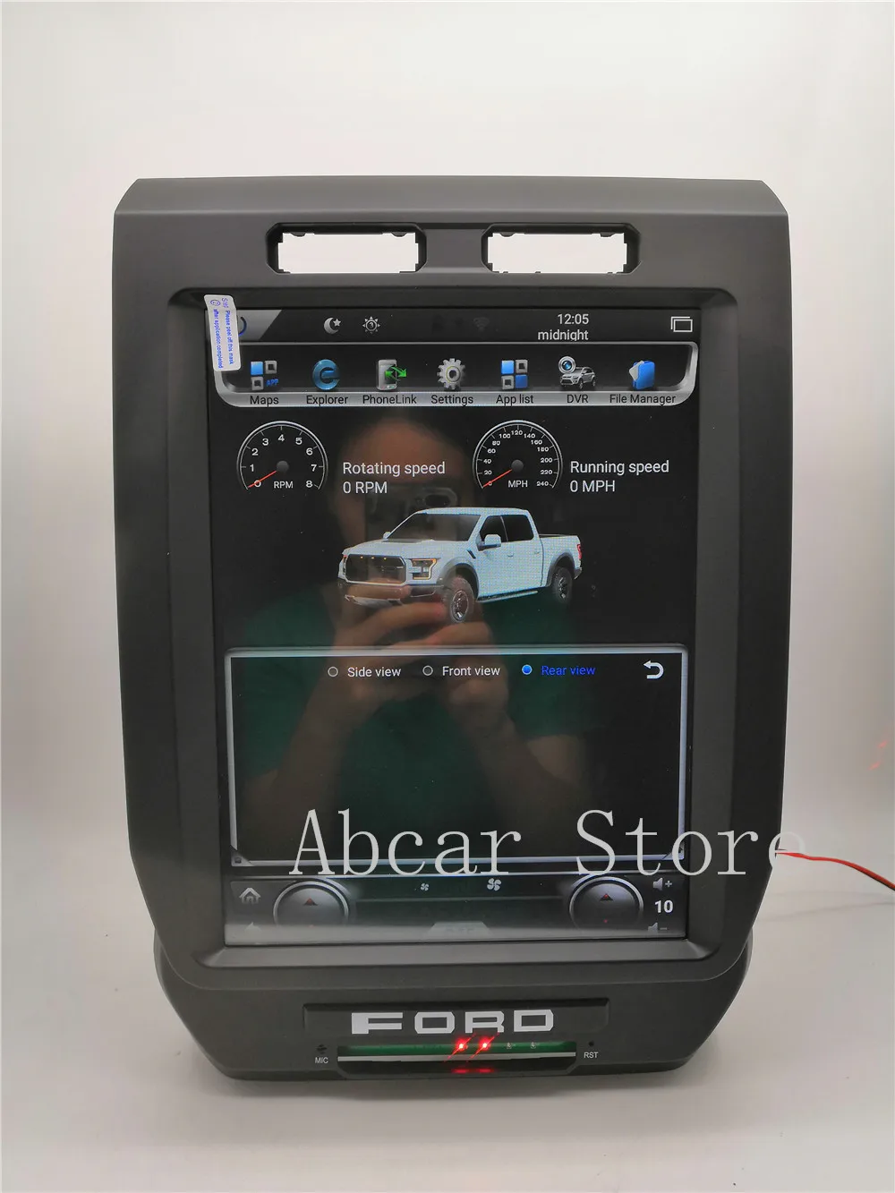 12,1 Tesla стиль Android 8,1 автомобильный dvd-плеер gps навигация для Ford F150- Мультимедиа Радио стерео PX6 carplay Авто ips