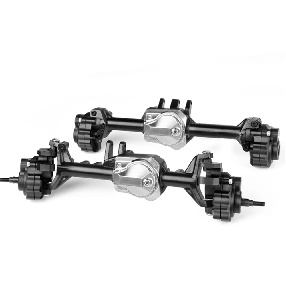 

Upgraded Aluminum Full Front and Rear Axle Set for TRX TRX4 TRX-4 1/10 RC Car Parts Alloy Casting Complete Edition