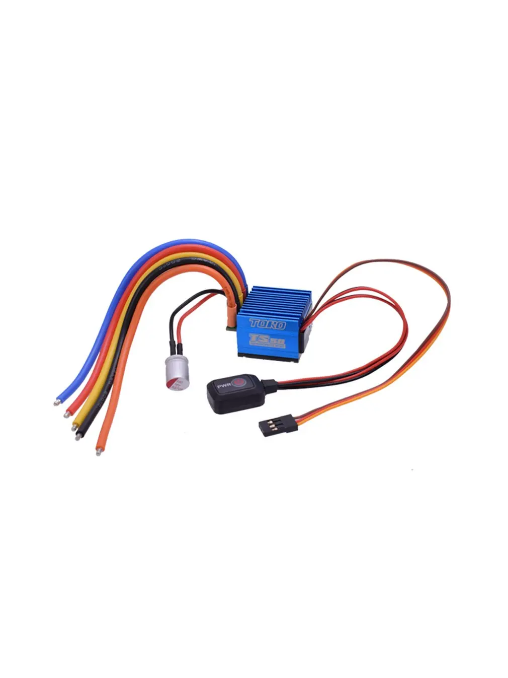 

SKYRC SK-300060-01 TS50 ESC сенсорный бесколлекторный ESC 1/10 50A для модели радиоуправляемого автомобиля 1/10 для малогабаритного автомобиля-багги