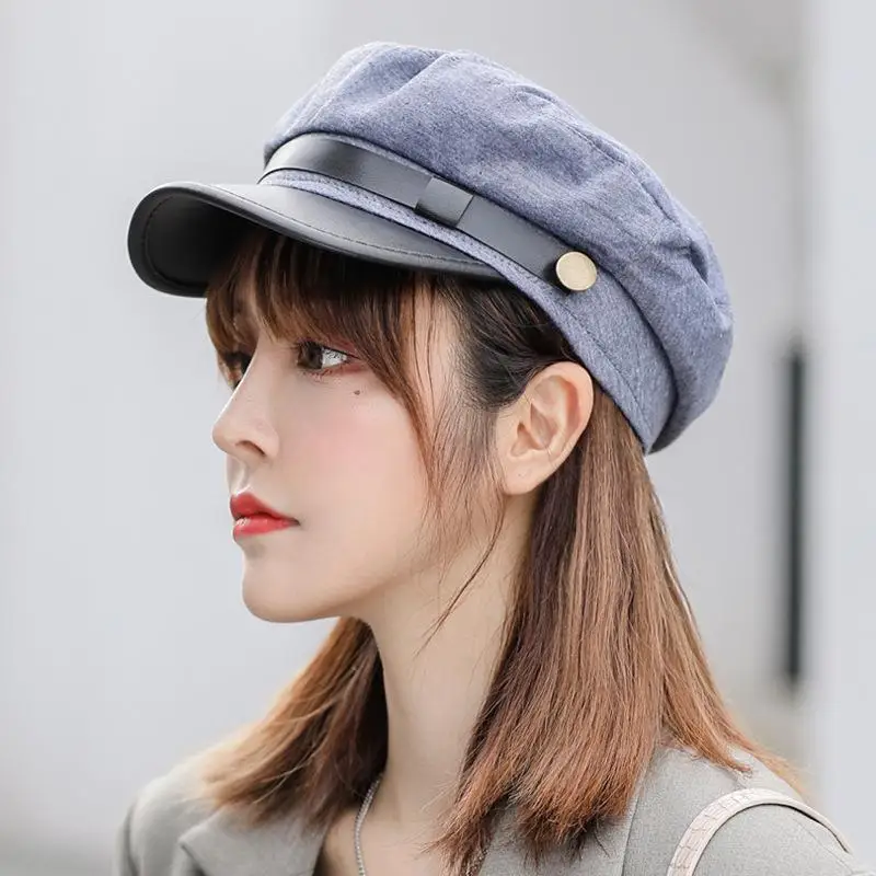 Кепка для гольфа Visors восьмиугольная кепка с козырьком из искусственной кожи