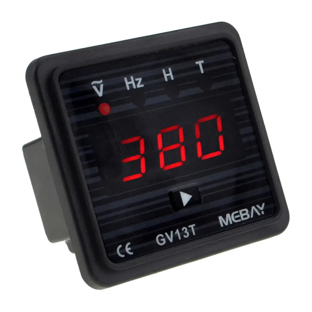 

MEBAY GV13T AC220V Diesel Generator Digital Voltmeter Frequency Hour Test Panel Meter