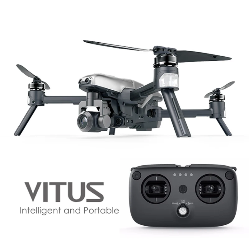 Профессиональная воздушная Смарт WI-FI FPV дрона с дистанционным управлением Вита 320 3-осевой и портативный монопод с шарнирным замком в формате 4K UHD, Камера инфракрасный избегание AR игра