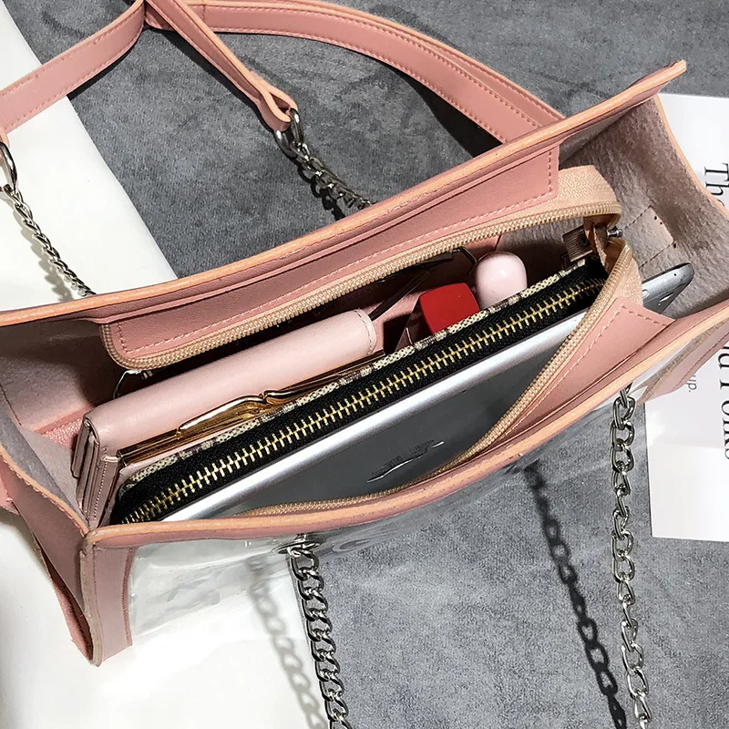 Luyo летние пляжные прозрачные роскошные сумки женские дизайнерские пластиковые