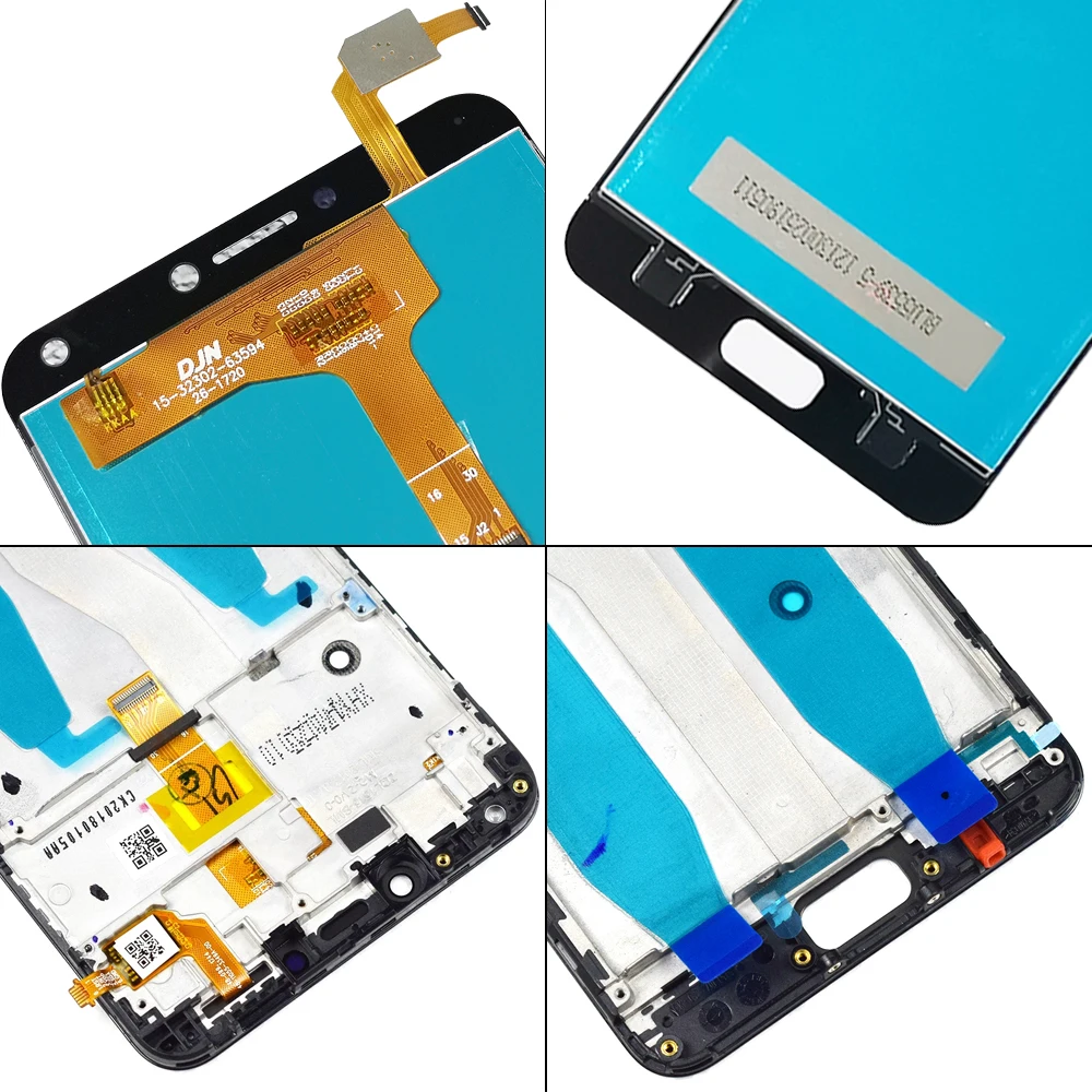 Pantalla Lcd Original para Asus Zenfone 4 Max ZC554KL, digitalizador de pantalla t&aacute;ctil, piezas de repuesto X00ID-4