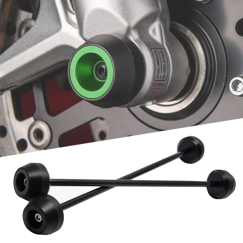 MTKRACING для Z650 Z900 Z900RS Z750 Z750S Z750R Z 650 750 900 RS передние и задние осевые ползунки|Защита от