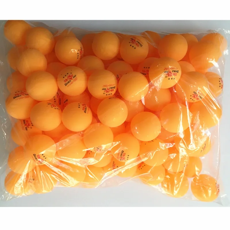 Orange 120 Balls 30/60 шаров/120 Шары Двойной Рыба, шарики для настольного тенниса, V40+ 3-звезда товар отправляется без коробки ABS материал пластик поли для пинг понга tenis de Меса - Цвет: Orange 120 Balls
