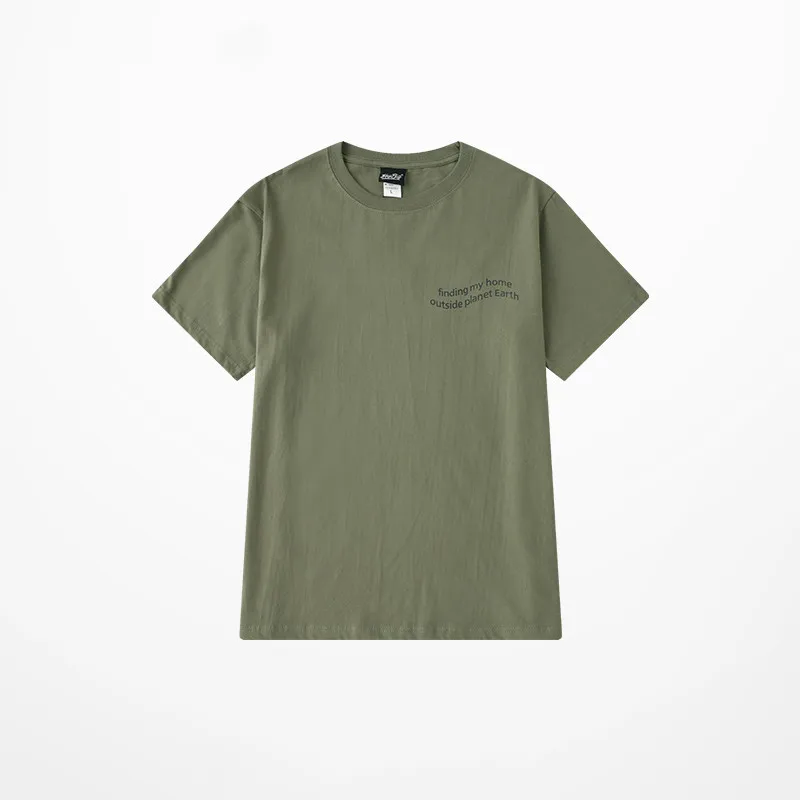 Футболка мужская с принтом Земля нахождение моего человека модная рубашка в