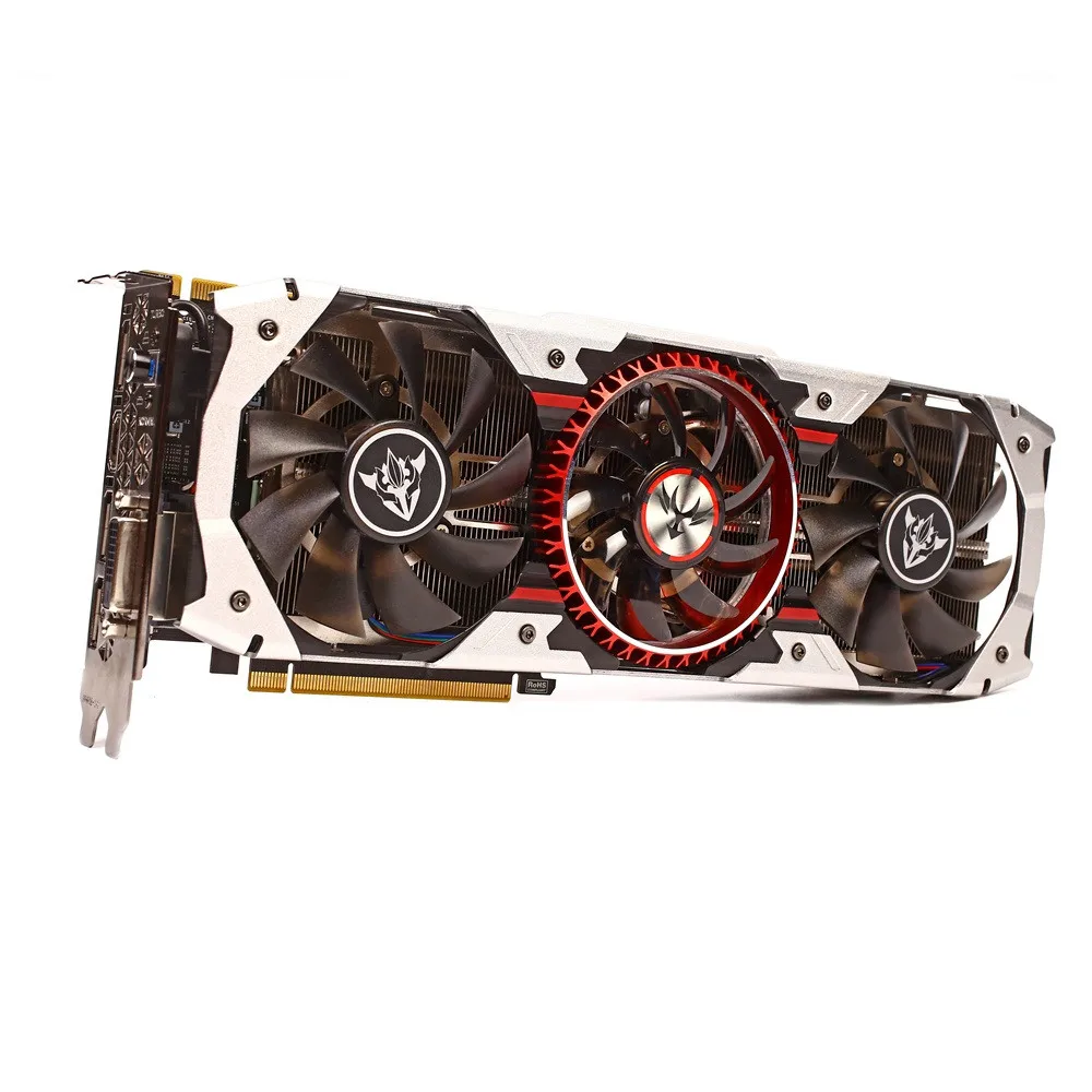 Видеокарта iGame GTX1080Ti Vulcan AD 11GB видеокарта 1594/1708MHz forNIER видеокарта|Тапочки| |