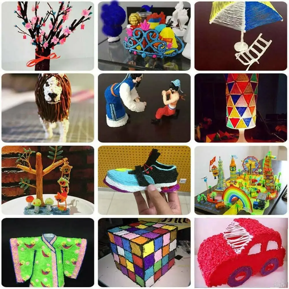 3d ручка с USB зарядкой и ЖК дисплеем для печати сделай сам пла абс нитью игрушка