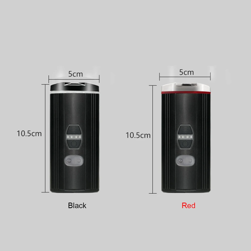 

Bicycle Headlight with Loud Bell Horn Waterproof USB Rechargeable Bicycle Front Light Night Riding Safety Headlamp