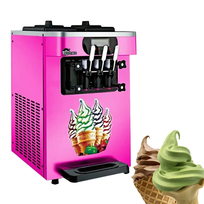 

Высококачественная машина для производства мороженого настольный мини-аппарат для приготовления мягкого мороженого 220 В 110 В