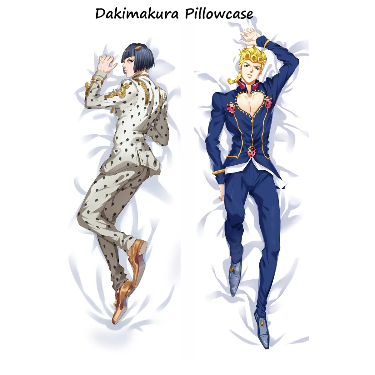 Фигурка Джоджо наволочка дакимакура по индивидуальному заказу 2 канала 150x50